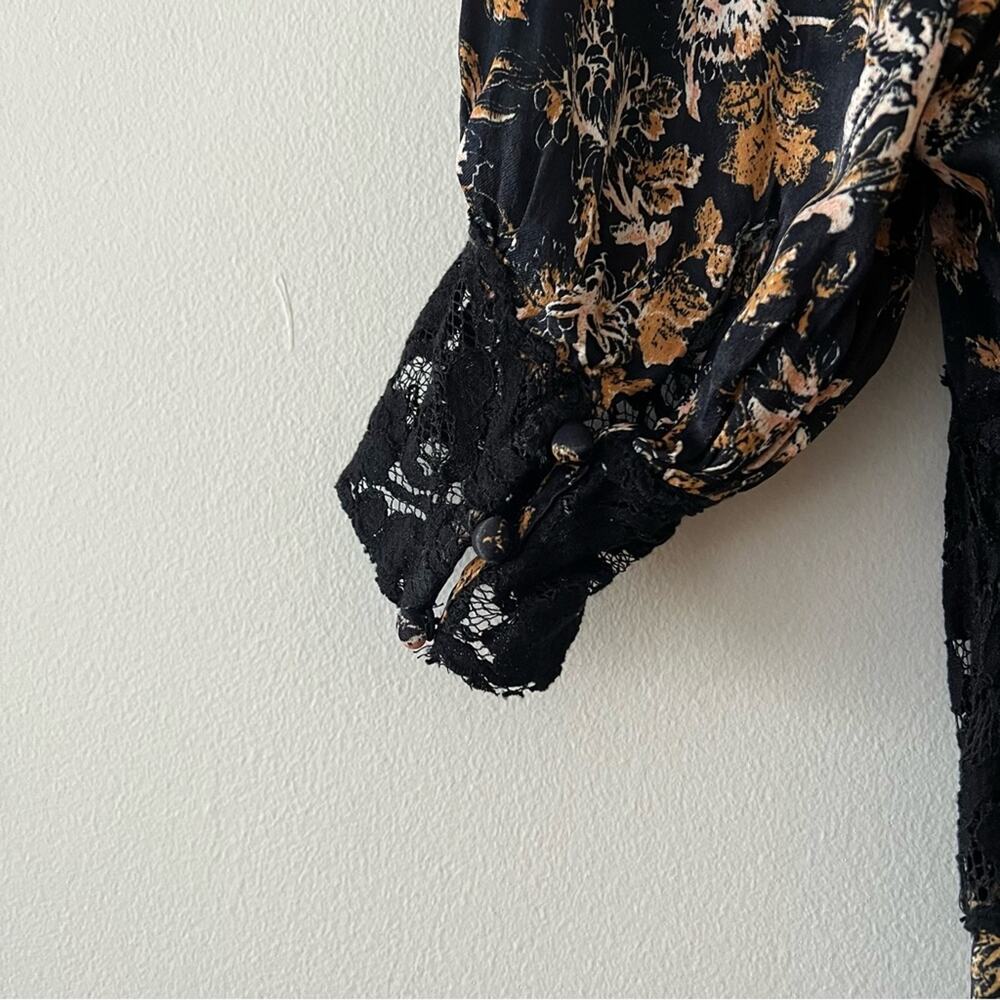 Free People Lucie Floral Lace Mini Dress - Picture 5 of 7